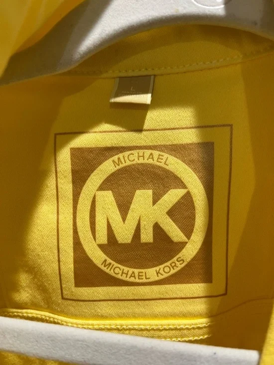 Michael Kors Kids Yellow Denim Jacket - Picture 4 of 7